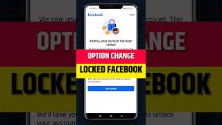 Your Account Has Been Locked Facebook | Locked Facebook Account Option Change