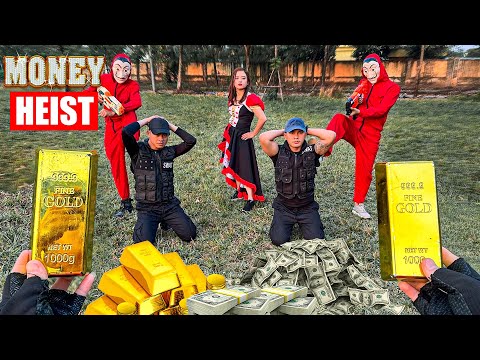 CHASE VS MONEY HEIST : Bad guy break into base to get revenge on police and steal money | Epic POV