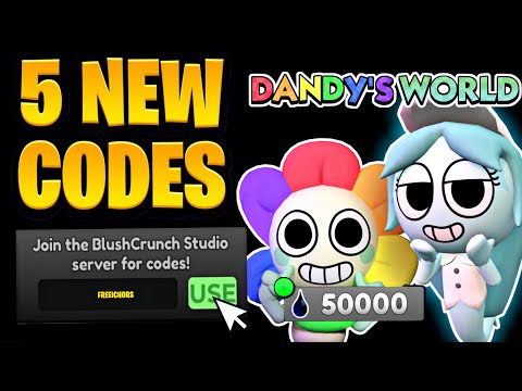 *NEW* ALL WORKING CODES FOR DANDY'S WORLD IN 2025! ROBLOX DANDY'S WORLD CODES