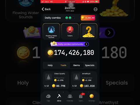 ZenCoin daily combo 12 October 2024 #zencoin #zencoincombo