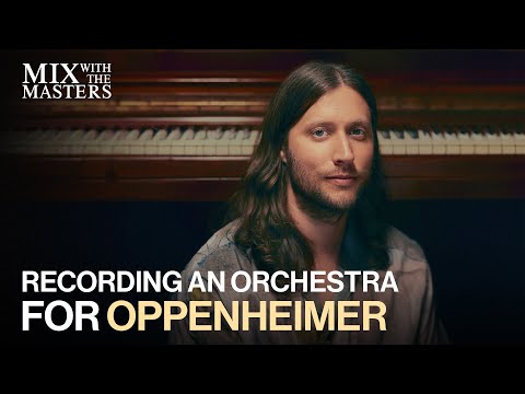 Ludwig Göransson recording the orchestra for Oppenheimer | Sneak Peek