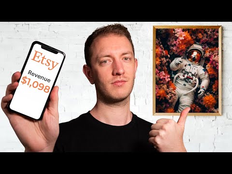 I Tried to Sell AI Artwork on Etsy. This Is How Much I Made!