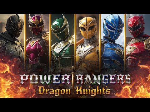 Power Rangers Dragon Knights the new team of the Multiverse