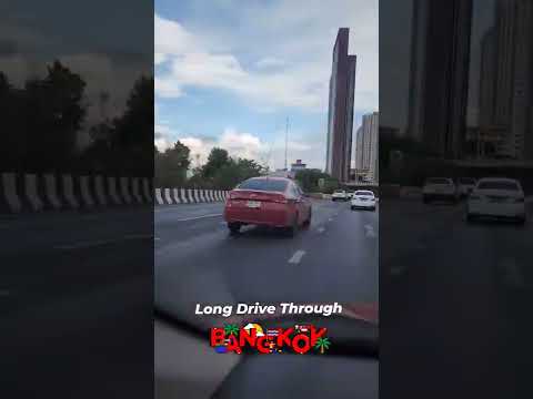 Long Drive Through Bangkok Timelapse