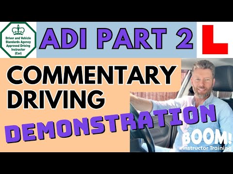 Commentary Driving: ADI Part 2 Test preparation