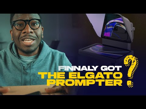 So I Finally Got the Elgato Prompter...