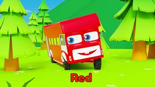 Five Little Buses | Ten Little Buses | Baby Bus Doo Doo Doo | Nursery Rhyme & Collection Kids USA