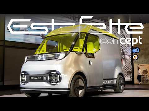 New Renault Estafette Concept : Make You Dream of Being a Delivery Driver