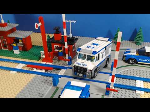 LEGO Trains Mobile Crane and Wagon 134.