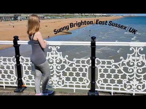 Day trip to sunny Brighton Part 1 | East Sussex | UK