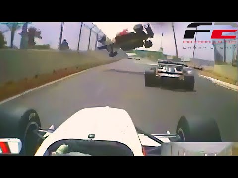 Formula Two Onboard Crash and Close Call Compilation (Williams JPH1)