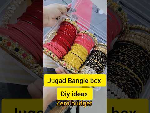 How to make Bangle organizer box #bangles #diybox #organizer #viralshort #short #trendingshorts