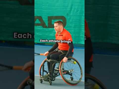 Wheelchair Tennis: Defying Limits at Paralympics! #Paralympics #wheelchair #tennis #disabled