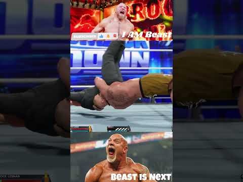 Brock lesnar Returns WWE 2024 | #wwe #brocklesnar #goldbergreturns #romanreigns #shorts #shortvideo