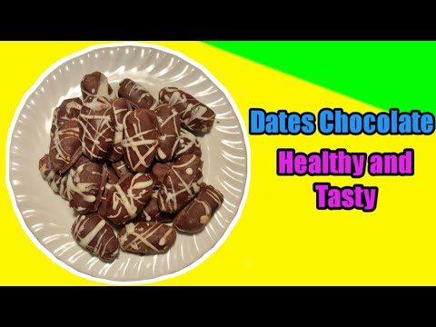 Dryfruit Dates Chocolate | Easy Recipe | खजूर मिठाई रेसिपी | Kids Special Recipe | #youtube #food