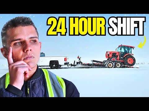 Working 24 Hours Straight in a Snowstorm