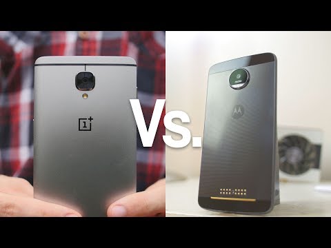 Moto Z Vs. OnePlus 3 (2017)