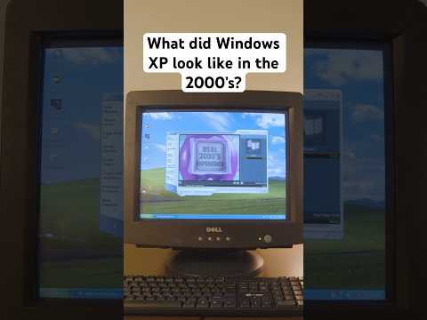 Windows XP + CRT: Ultimate Throwback!