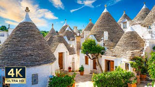 Alberobello Italy 🇮🇹 4K Puglia Walking Tour 2024