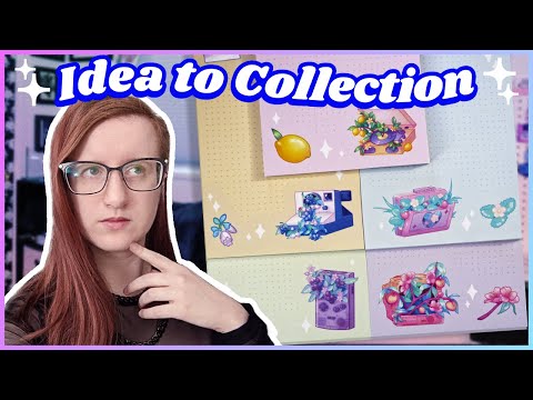 How I Plan Collections ✦ Creating A New Product Line From Scratch ft. GotPrint