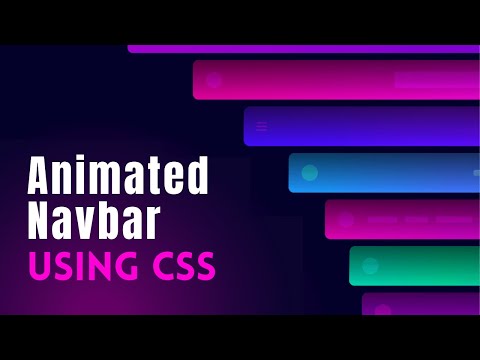 Easy Transition Navbar | Using Html & CSS With Source Code #techciuos #html #css