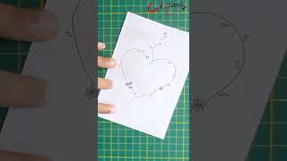 How to make Valentines day card / Handmade Valentines Cards / Valentine's day card making - 2022 - 4