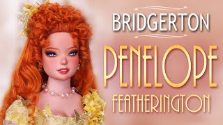 Custom Penelope Featherington Doll! 🪶📜🦋 ( BRIDGERTON )