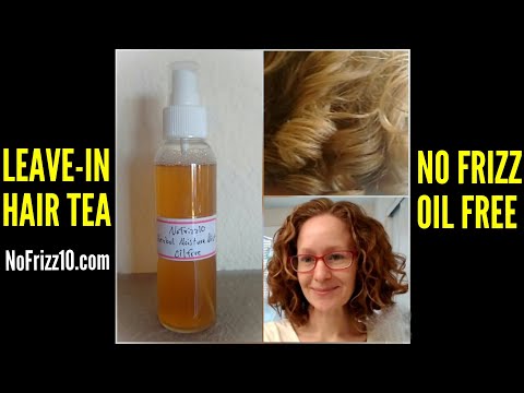 No Frizz 10- Herbal Moisture Mist - Oil Free Hair Tea for Leave-In, Refresh, & Styling!