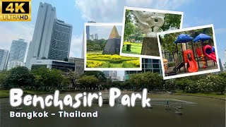 [4K] VIRTUAL TOUR: Benchasiri Park - Bangkok