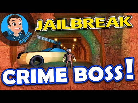 I've got the minigun car in Roblox Jailbreak Crime Boss Update!