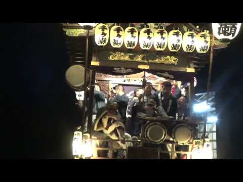 秋季千ヶ瀬町神社例大祭(宵宮)滝ノ上囃子連   2024