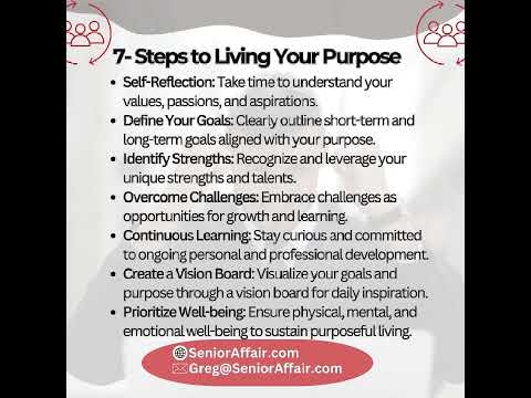 Stepping into Purpose: Uncover the Path to a Meaningful Life!