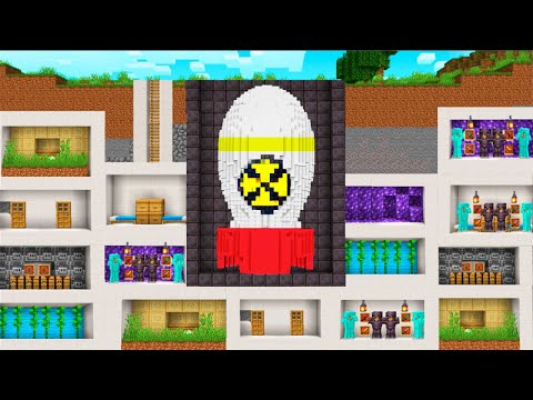 Surviving A Nuke In Minecraft