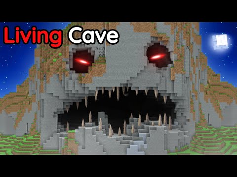 I Made A Haunted House Inside Of A Living Cave