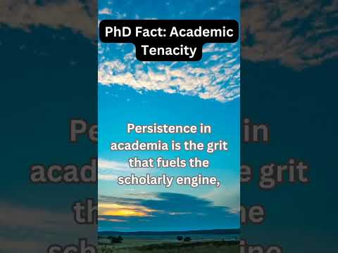 PhD fact