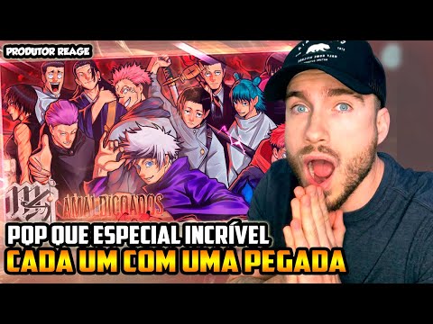 Feiticeiros (Jujutsu Kaisen) - Amaldiçoados | M4rkim (REACT, ANÁLISE)