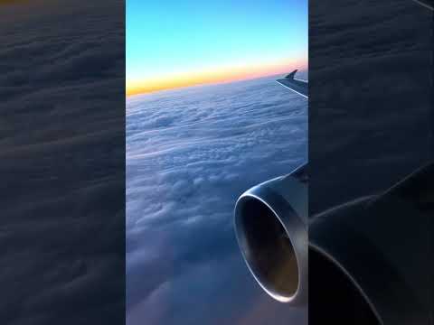 Gorgeous Dawn Sunrise Flight over BC Canada #sunrise #travel #shorts