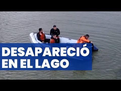 DESESPERANTE BÚSQUEDA EN LOS LAGOS DE PALERMO: desapareció un hombre