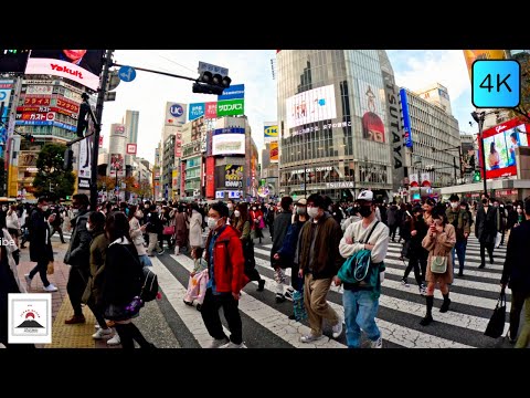 Unbelievable SHIBUYA CROSSING - Tokyo Japan (Dec.2022)