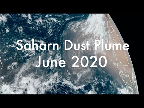 The Great Saharan Dust Plume of June 2020