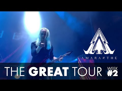 AMARANTHE - THE GREAT TOUR | Week 2 Recap