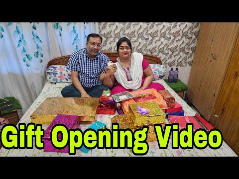 Vlog918👉 Gift Opening Vlog 👉kya kya gift mila??? #birthdayOpeningvlog #couplevlog