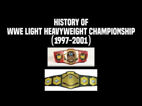 History of the WWE Light Heavyweight Championship