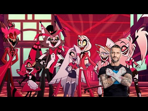 GREATEST 2K MATCH EVER??? (CM Punk Invades Hazbin Hotel in a 6 Man Hell in a Cell) Match Highlights