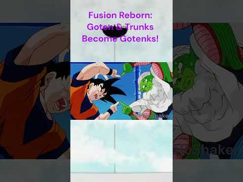 🔥The Birth of Gotenks: Goten & Trunks Unleash Fusion!🔥 #anime #dragonball #dbz #dbs #dragonballz