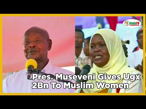 President Museveni Launches Women Council For  Moslems At Old Kampala #museveni