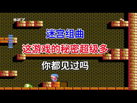 【迷宫组曲】【Milon's Secret Castle】这游戏的秘密超级多你都见过吗——令人怒摔手柄的佳作｜FC游戏｜NES游戏｜红白机｜怀旧游戏｜80后｜游戏漫聊20241227