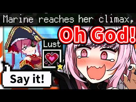 Calli Loses It When Reading Marine's Skill in Holocure New Update 【Mori Calliope / HololiveEN】