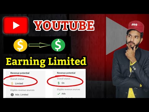 YouTube dollar limited | YouTube limited monetization kaise thik kare |YouTube yellow dollar limited