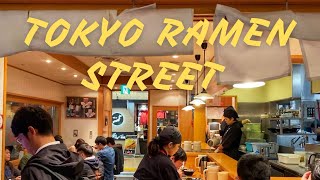 Tokyo Ramen Street - The Best Ramen in Tokyo? - Travel Japan - Japan Vlog